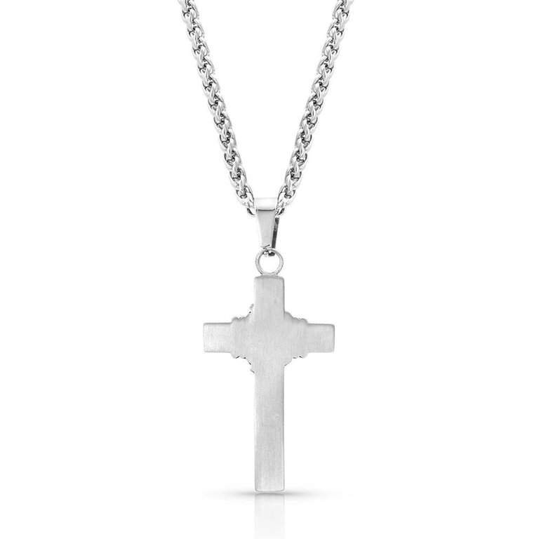 Montana Silversmiths Montana Silversmiths Rope Wrap Cross Necklace