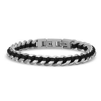 Montana Silversmiths Montana Silversmiths Wrapped In Leather Light Bracelet