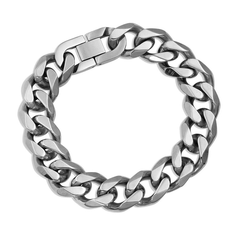 Montana Silversmiths Montana Silversmiths Cuban Link Silver Bracelet