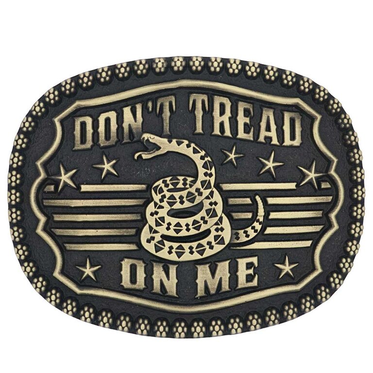 Montana Silversmiths Montana Silversmiths Don't Tread On Me Attitude Buckle