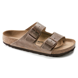 Birkenstock Arizona Oiled Leather - Tobacco Brown
