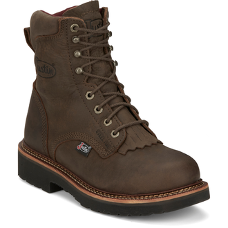 Justin Justin Rivot Hickory Cowhide Work Boot - Unlined