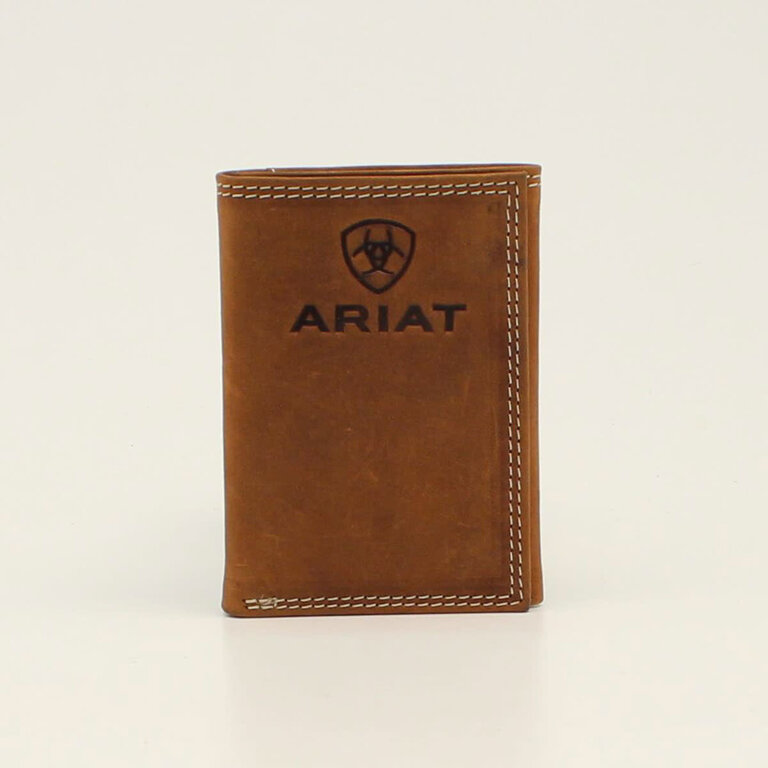 Ariat Ariat Embossed Logo Trifold Wallet