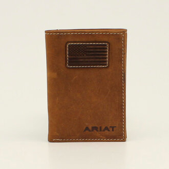 Ariat Ariat USA Flag Trifold Wallet