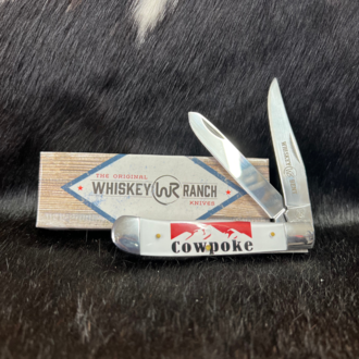 Whiskey Bent Whiskey Ranch Cowpoke Trapper Knife