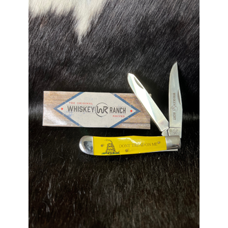 Whiskey Bent Whiskey Ranch Don’t Tread On Me Trapper Knife