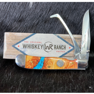 Whiskey Bent Whiskey Ranch Turquoise River Hoofpick Knife