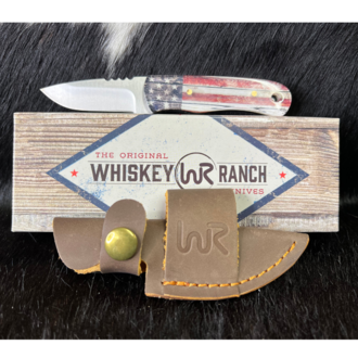 Whiskey Bent Whiskey Ranch Patriot Skinner Knife
