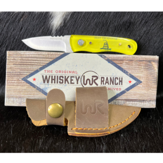 Whiskey Bent Whiskey Ranch Don't Tread Skinner Knife