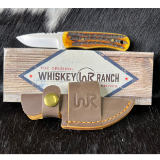 Whiskey Bent Whiskey Ranch Honey Badger Skinner Knife