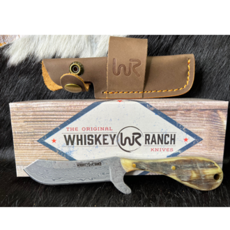 Whiskey Bent Whiskey Ranch Ram Horn Bullcutter Knife