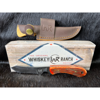Whiskey Bent Whiskey Ranch Sawmill Sendero Caper Knife