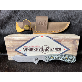 Whiskey Bent Whiskey Ranch Brown Fang Sendero Caper Knife