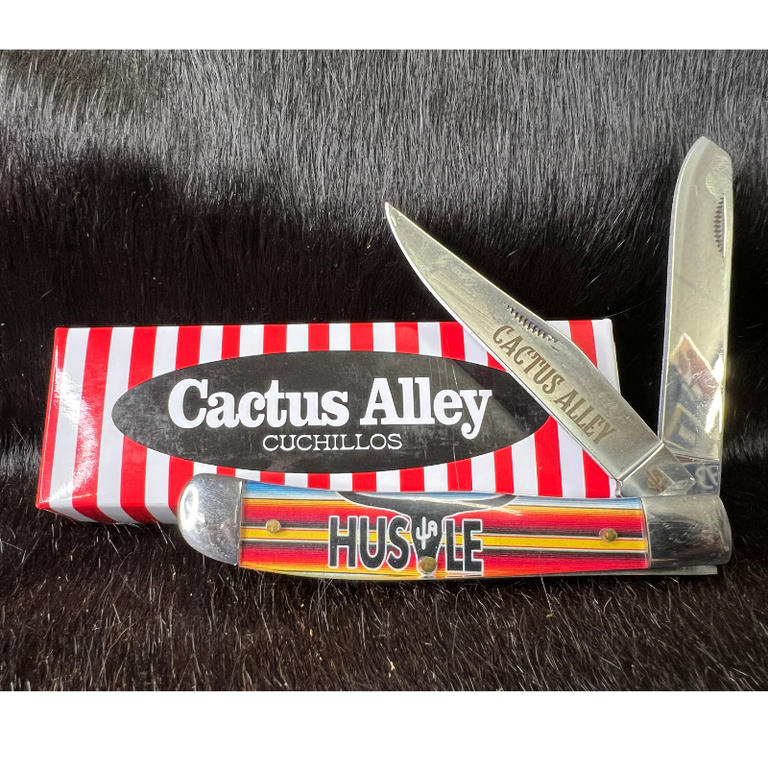 Whiskey Bent Cactus Alley Hustle Trapper Knife