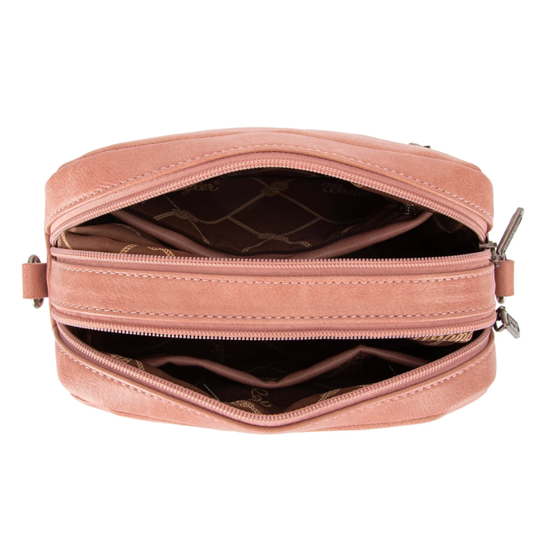 Wrangler Wrangler Camera Crossbody Bag - Pink