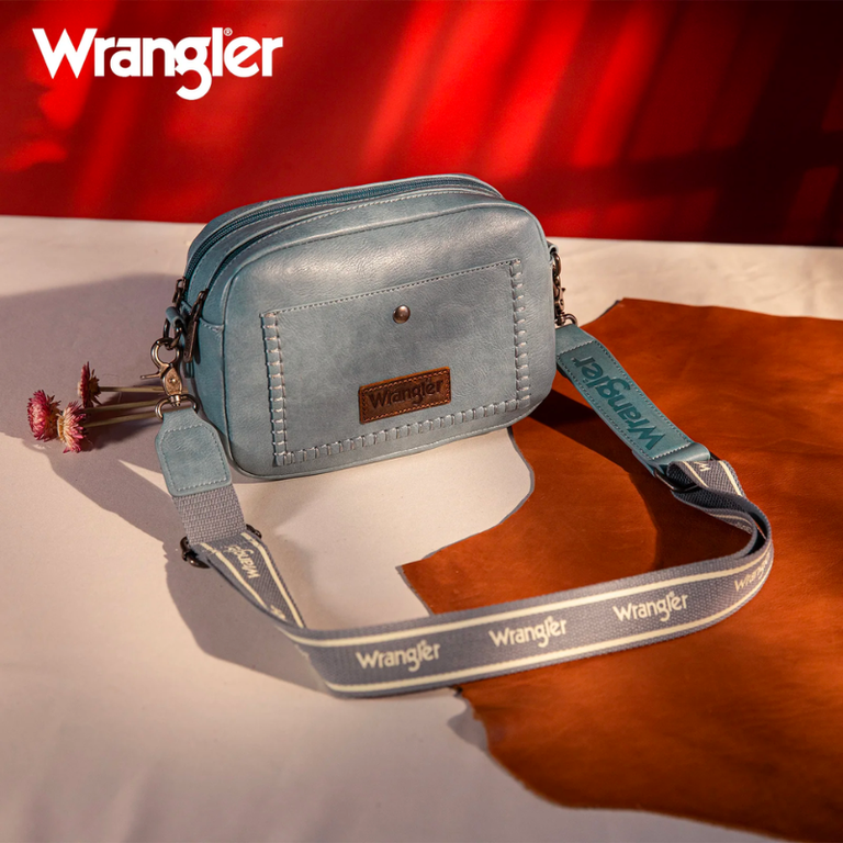 Wrangler Wrangler Camera Crossbody Bag - Jean