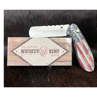 Whiskey Bent Whiskey Bent Patriot Catch Pin Lock Bobbit Knife