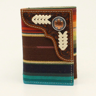 Nocona Nocona Serape Cactus Concho Trifold Wallet
