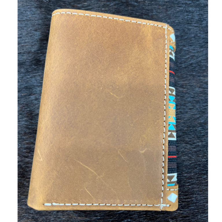 Ariat Ariat Southwest Diamond Pattern Trifold Wallet