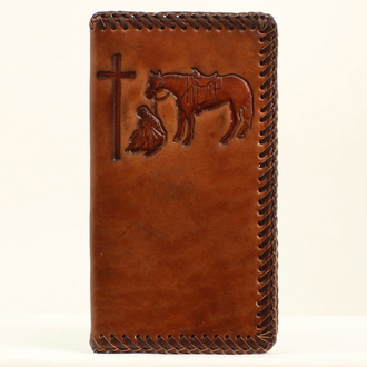 Nocona Nocona Horse And Cross Rodeo Wallet