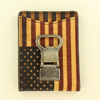 Ariat Nocona Flag Money Clip