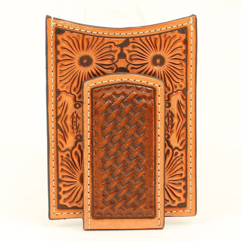 Ariat Ariat Floral Embossed Money Clip