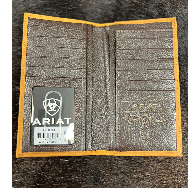 Ariat Ariat Southwestern Diamond Lacing Rodeo Wallet