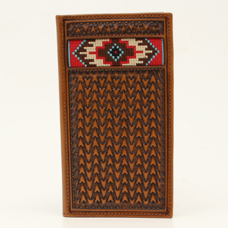 Ariat Ariat Embroidery Inlay Rodeo Wallet