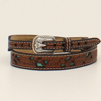 Twister Twister Tooled Turquoise Underlay Hat Band