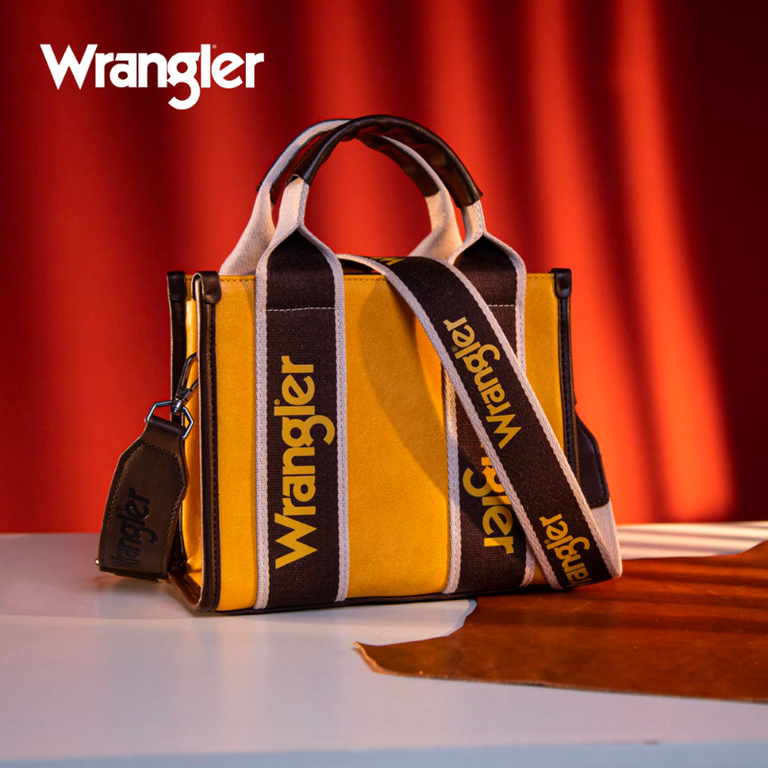 Wrangler Wrangler Color Block Small Tote/Crossbody - Yellow