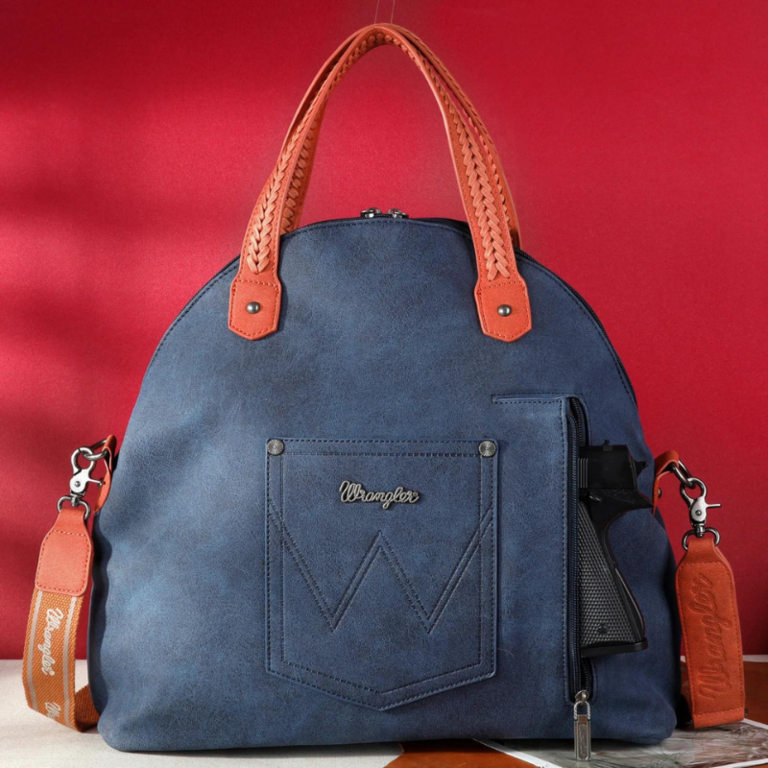 Wrangler Wrangler Carry All Concealed Carry Tote/Crossbody - Navy