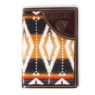 Ariat Ariat Southwest Pattern Trifold Wallet