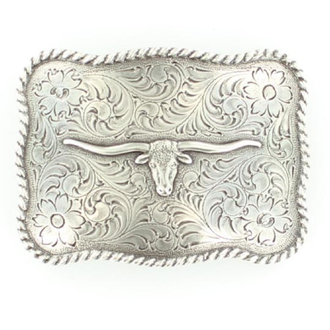 Nocona Nocona Longhorn Rectangle Buckle
