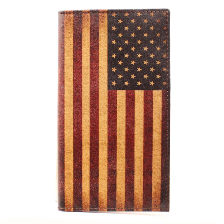 Nocona Nocona USA Flag Rodeo Wallet