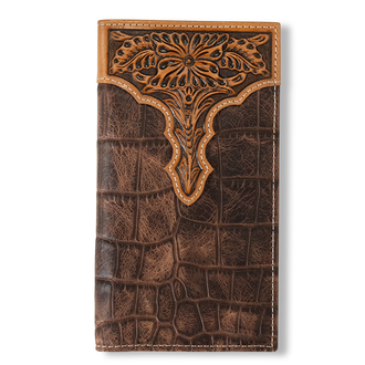 Ariat Ariat Rodeo Gator Embossed Wallet