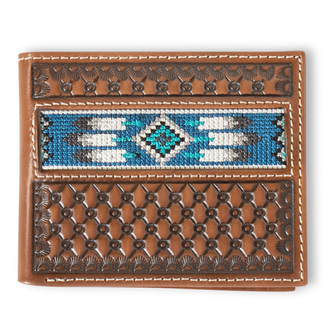 Ariat Ariat Southwestern Inlay Bifold Wallet