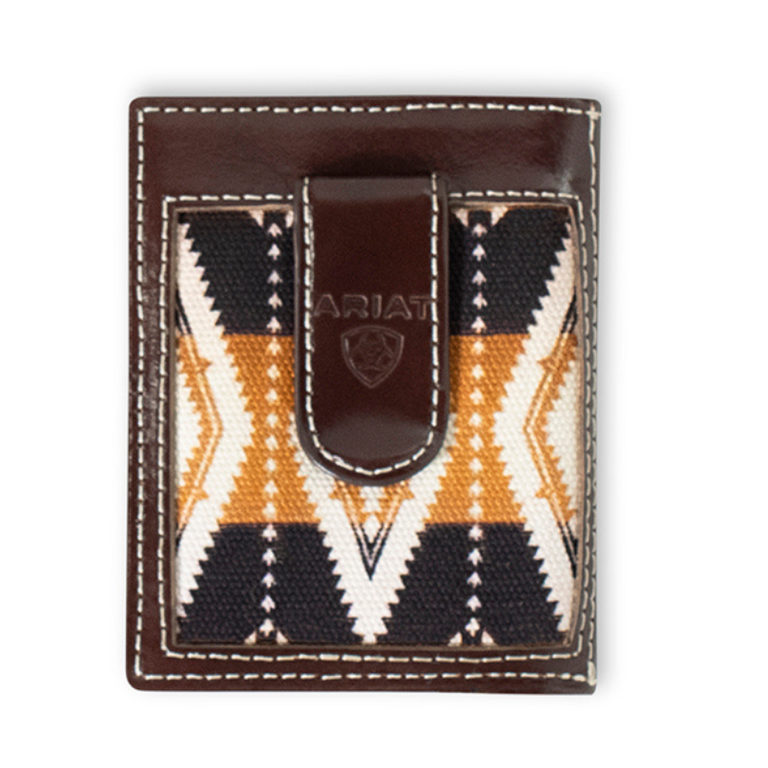 Ariat Ariat Southwestern Fabric Money Clip