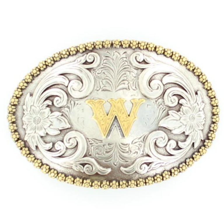 Nocona Nocona Oval Initial Buckle - W