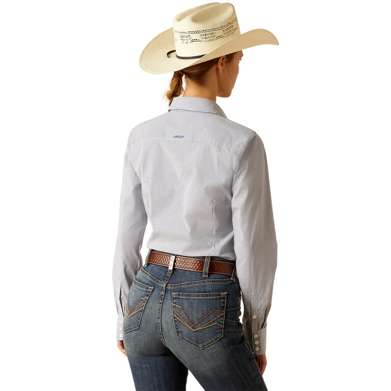 Ariat Ariat Kirby Wrinkle Resistant L/S Shirt - True Blue