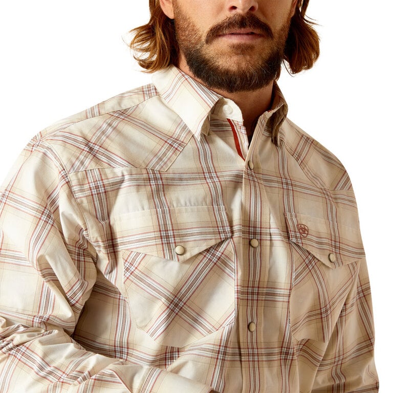 Ariat Ariat Pro Prescott Snap L/S Shirt - Sandshell