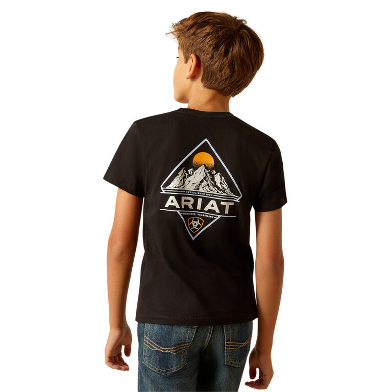 Ariat Ariat Diamond Mountain Tshirt - Black