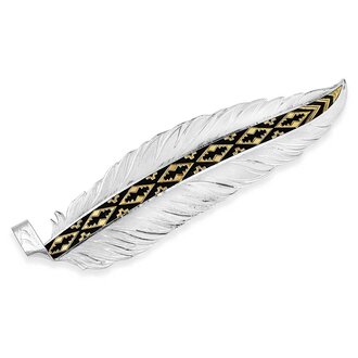 Montana Silversmiths Montana Silversmiths Trust And Honor Hat Feather
