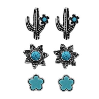 Montana Silversmiths Montana Silversmiths Attitude Southwest Style Earring Set