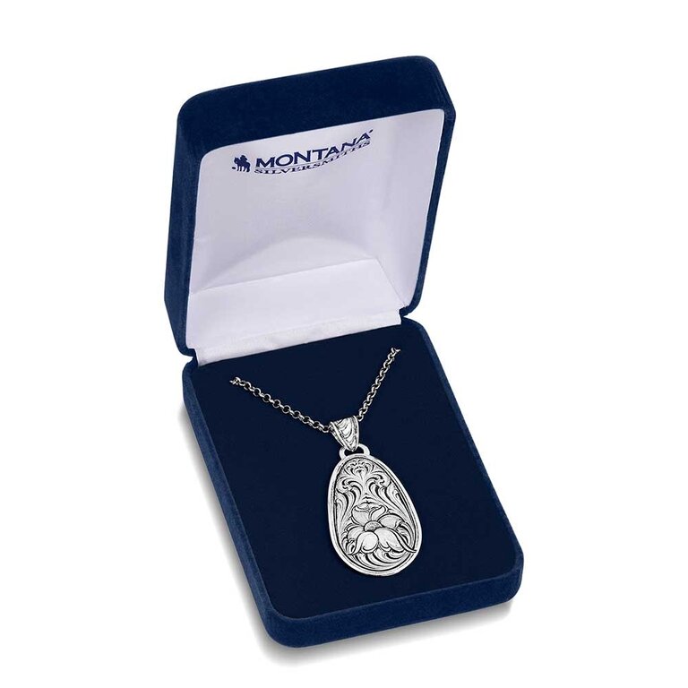 Montana Silversmiths Montana Silversmiths Wildflower Impressions Necklace