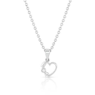 Montana Silversmiths Montana Silversmiths Heart Of Ice Necklace