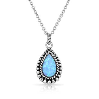 Montana Silversmiths Montana Silversmiths Glimmering Pools Opal Necklace