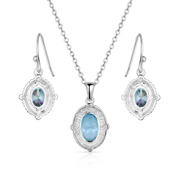 Montana Silversmiths Montana Silversmiths Arctic Crystal Jewelry Set