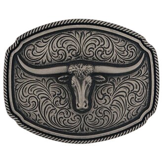 Montana Silversmiths Montana Silversmiths Longhorn Soul Attitude Buckle