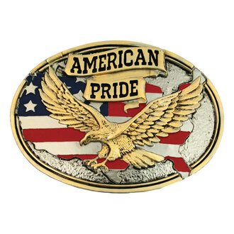 Montana Silversmiths Montana Silversmiths American Pride Attitude Buckle