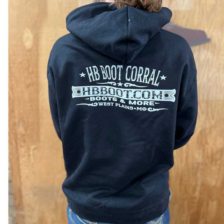 HB Boot Corral HB Boot Corral Hoodie - Black